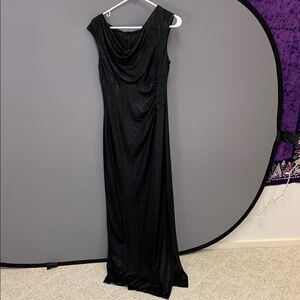 Elegant Black Evening Gown
